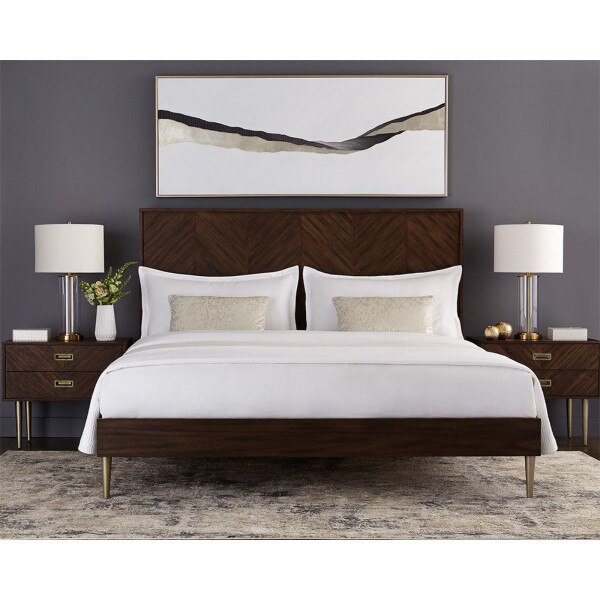 Sunpan Greyson Bed Casalife Furniture Toronto, Kitchener